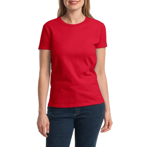 Girls Plain T Shirt