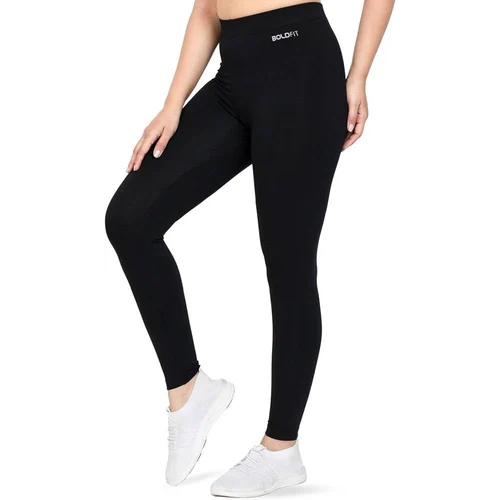 Ladies Yoga Pant - Color: Black