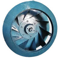 Mild Steel Fan Blower Impeller - Color: Blue