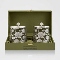 Designer Silver Plated Luxury Jar Set - Dimension (l*w*h): Different Size Available