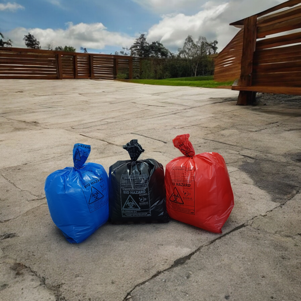 Compostable Bio Medical Waste Bag - Color: Different Available