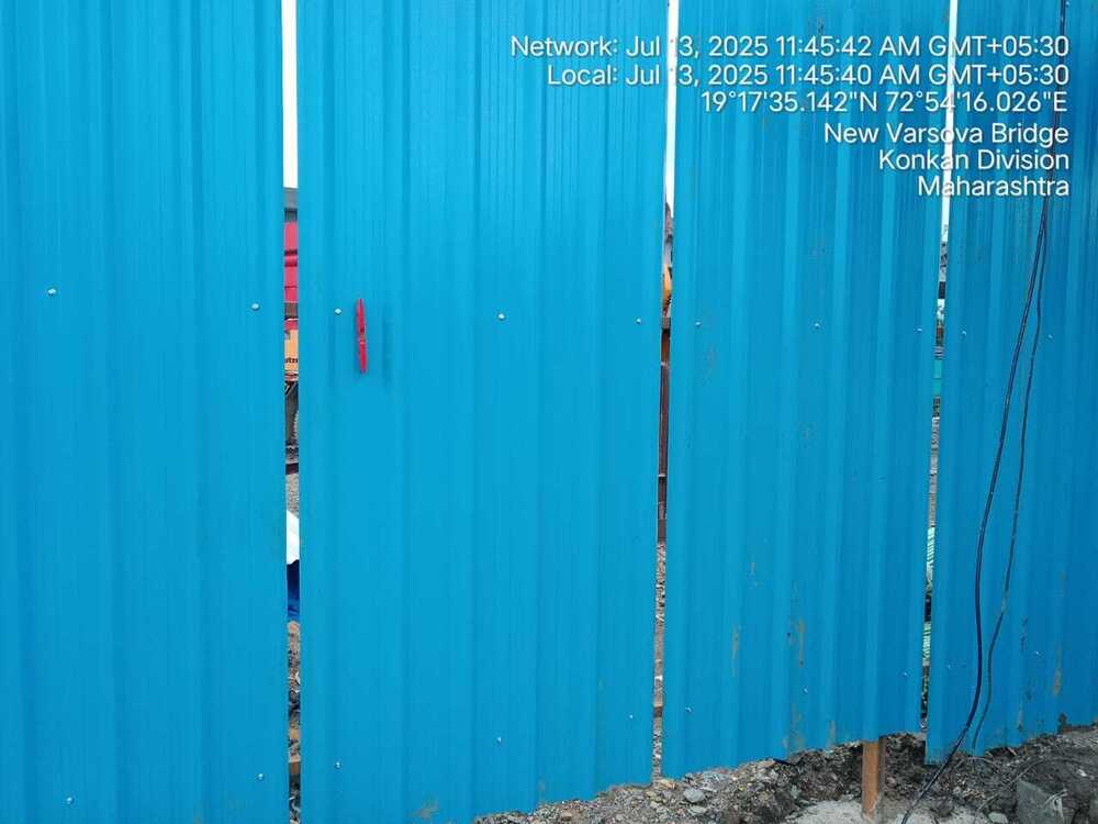 GI Sheet Fencing Work