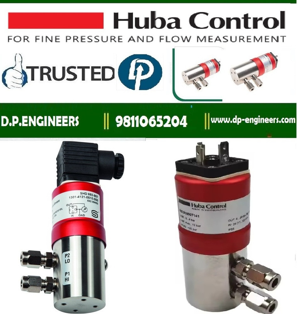 Huba Control Differential Pressure Transmitter 692.918001161 at 42480.00 INR at Best Price in Delhi | D. P. Engineers