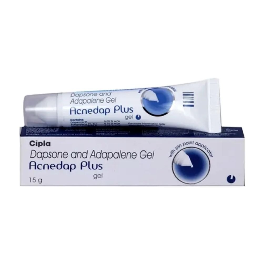 Acnedap Plus Dapsone + Adapalene Gel 15gm