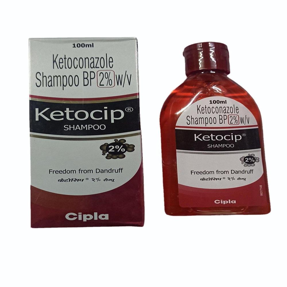 Ketocip 2% Ketoconazole Shampoo 100Ml - Drug Type: General Medicines