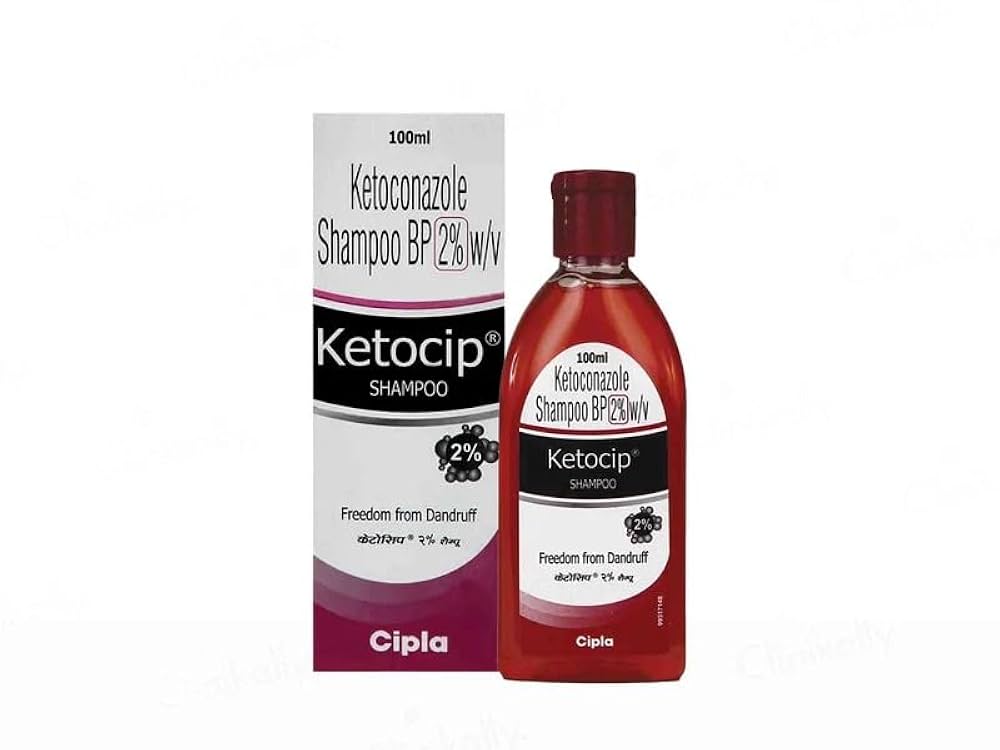 Ketocip 2% Ketoconazole Shampoo 100ml