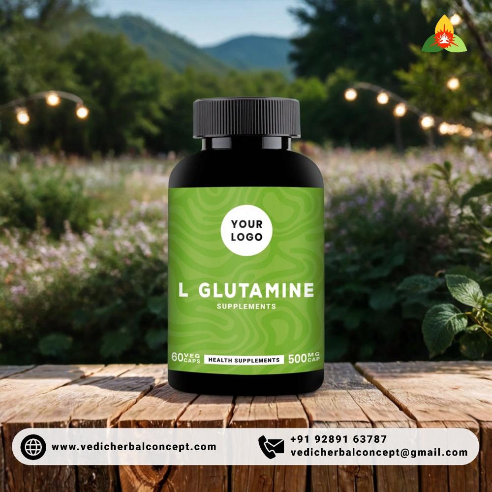 L Glutamine Capsules - Ingredients: Herbs