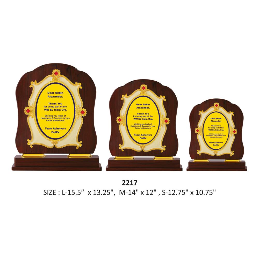 Wooden Memento With Star