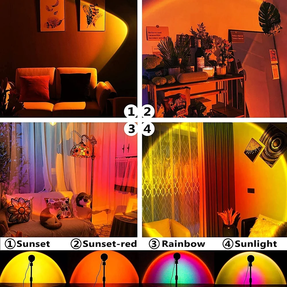 Sunset Lamp Stand With Remote