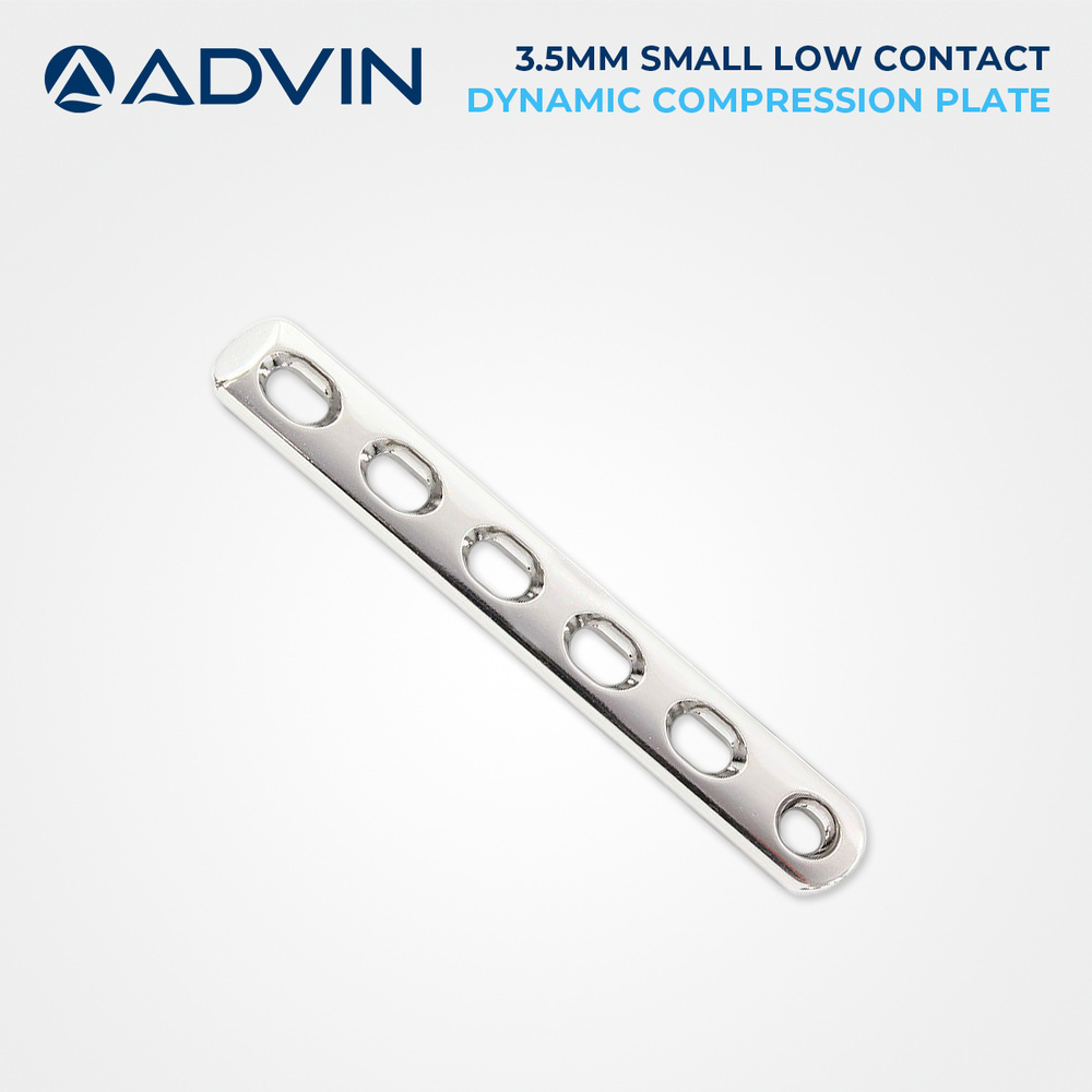 3.5 mm Small Low Contact Dynamic Compression Plate