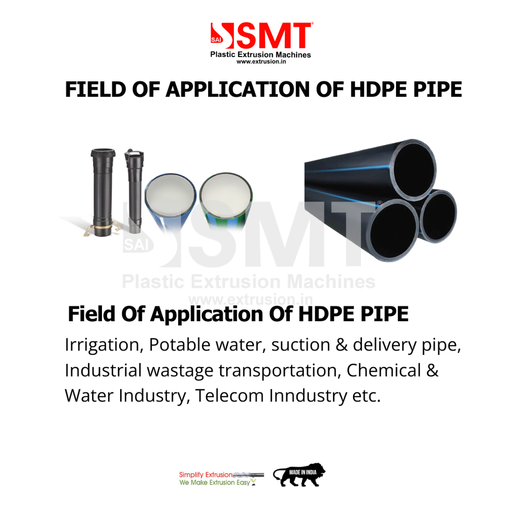 HDPE Pipe Extrusion System | Unilayer & Multilayer Series | Extrusion Lines by Sai Machine Tools Pvt. Ltd.