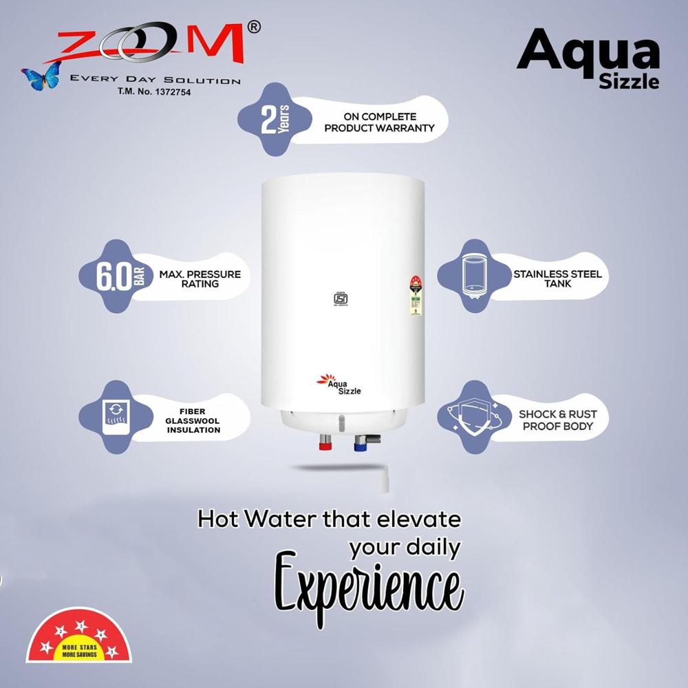 Water geyser 25 liter Aqua Sizzle