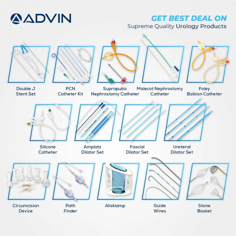 Urological Accesses Wire - Flexible And Durable Design | Minimizes Trauma During Surgical Procedures, Assists In Ureteroscopy And Stone Management