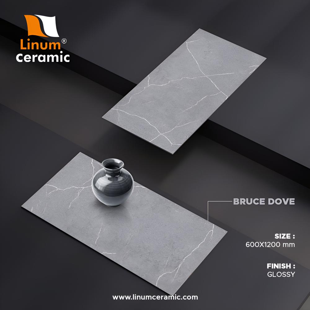600x1200 MM Oribica Grey Endmatch Tile