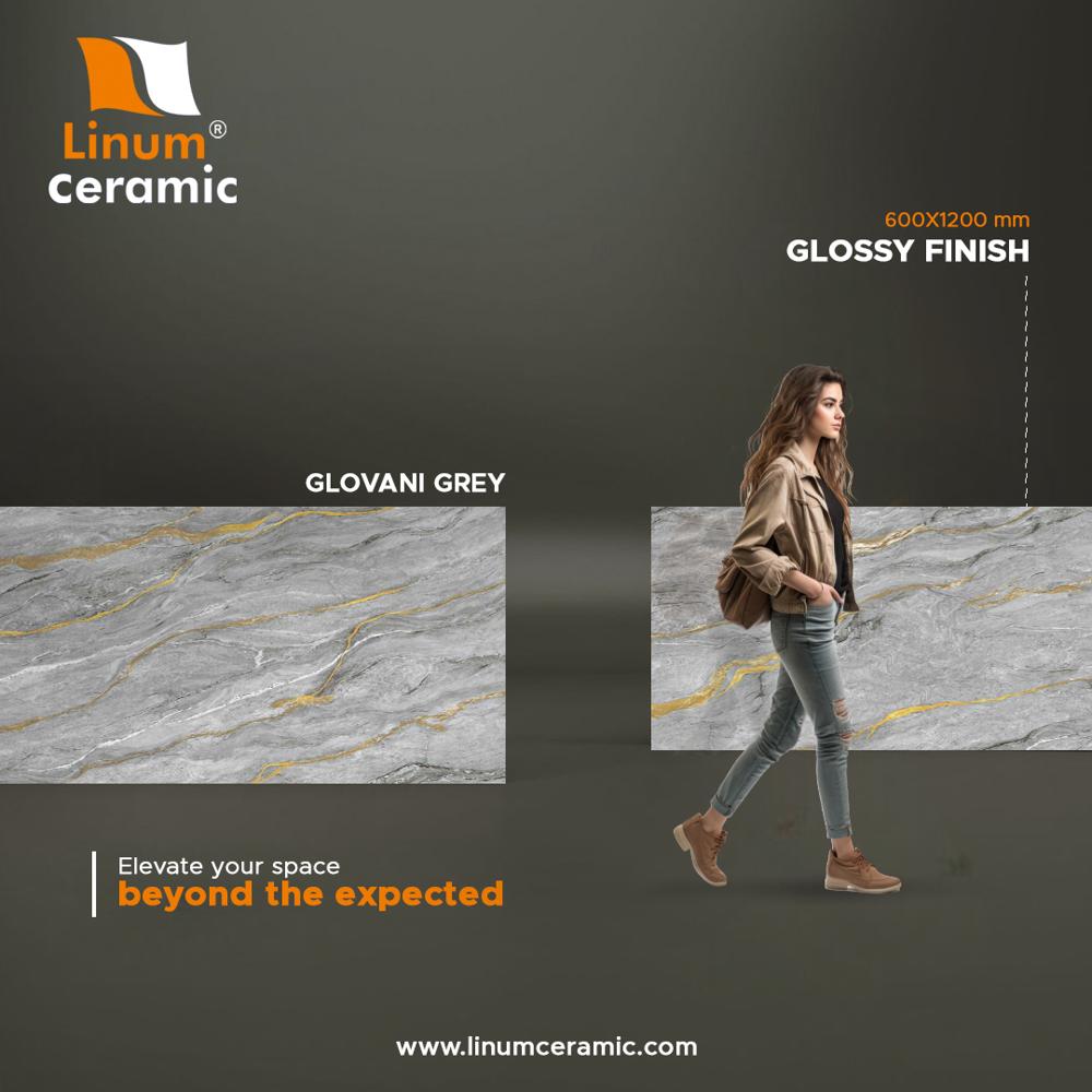 600x1200 MM Oribica Grey Endmatch Tile