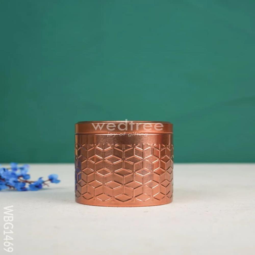 Antique Copper Jar Pure Copper Candle Jar Handmade Design Indian Art Decorative Candle Jar