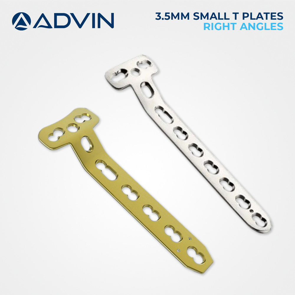 3.5mm Small T Plates Right Angled