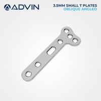 3.5mm Small T Plates Oblique Angled
