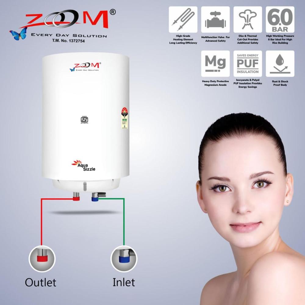 Water geyser 35 liter Aqua Sizzle