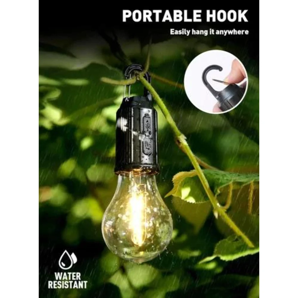 Rechargeable Unbreakable Hanging Clip Bulb
