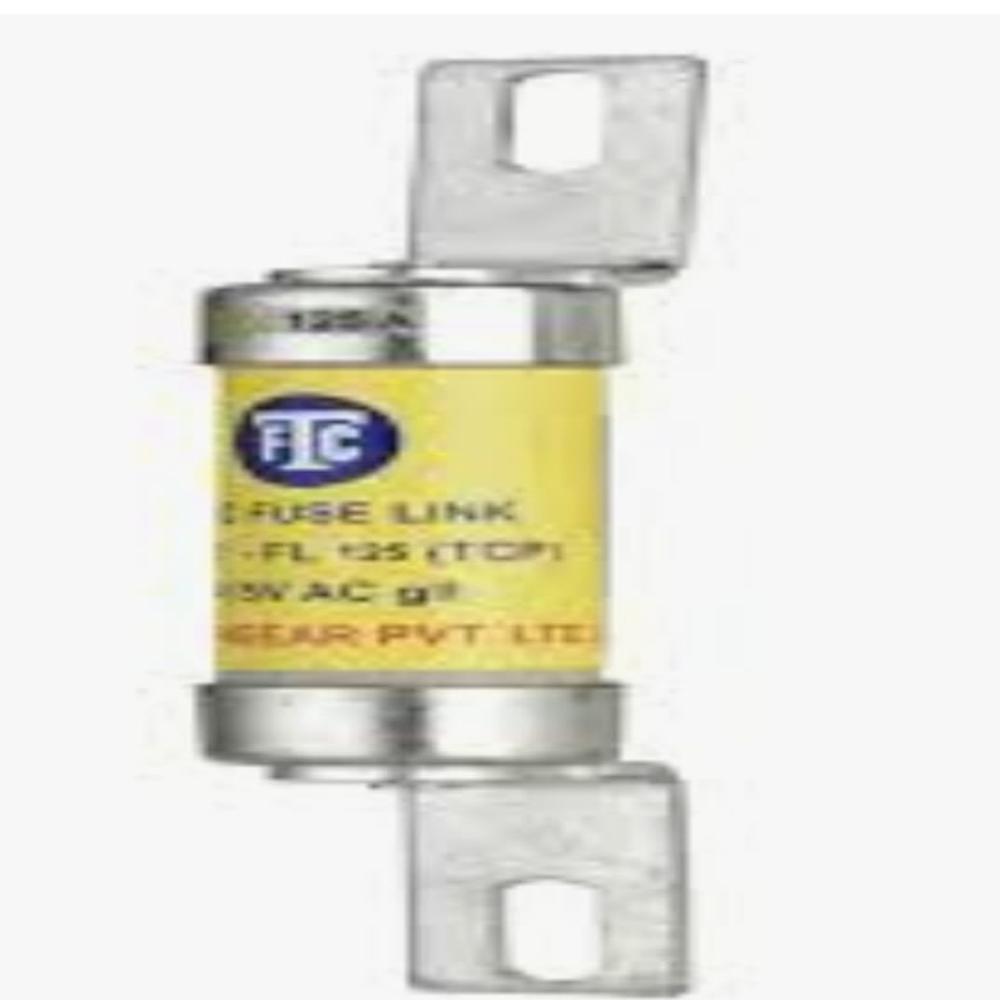 Hrc Fuse Link - Metal | 415 Volt, Grey, 50/60 Hertz, High Breaking Capacity For Low And Medium Voltage Applications In Power Inverters