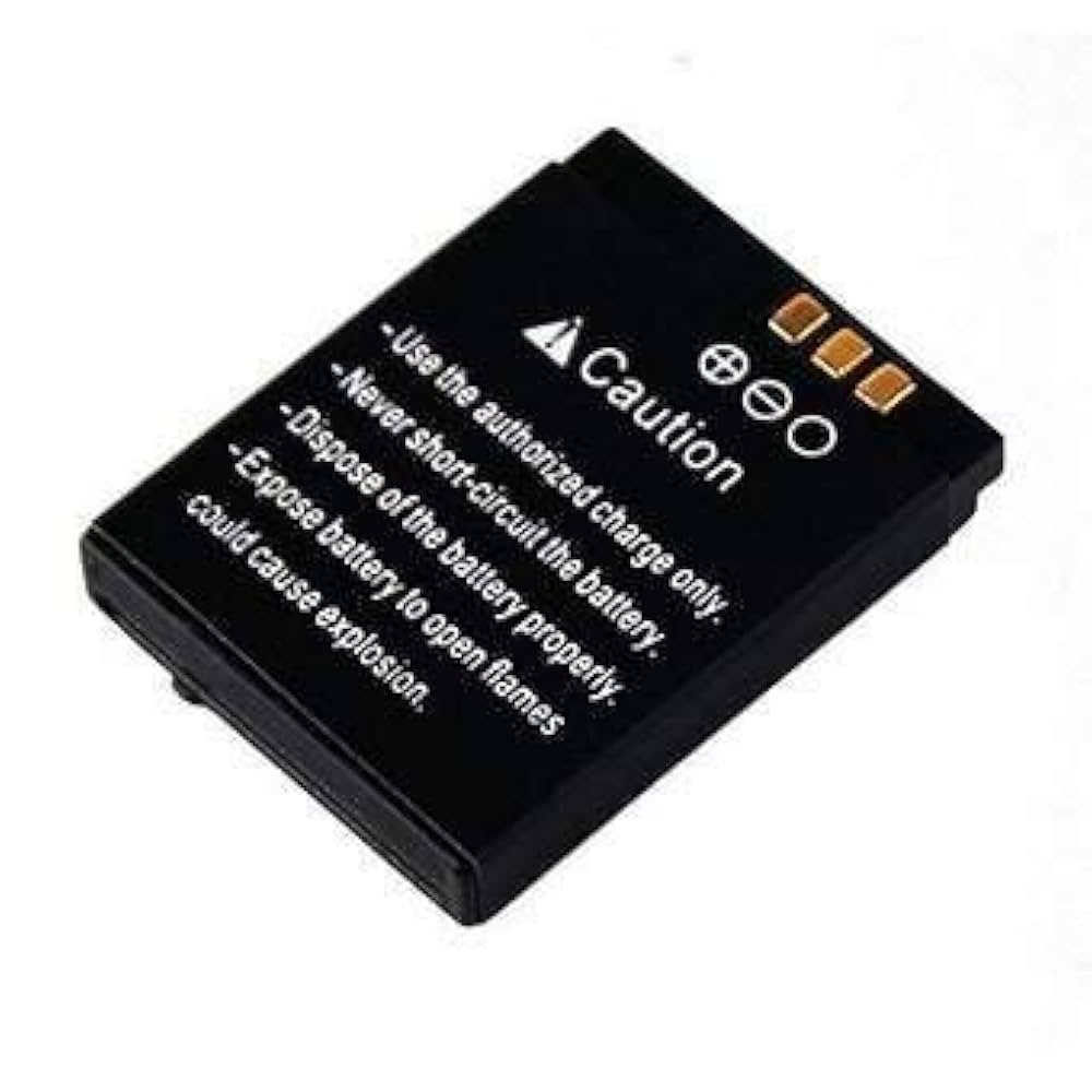 Smart Watch Battery - Color: Black