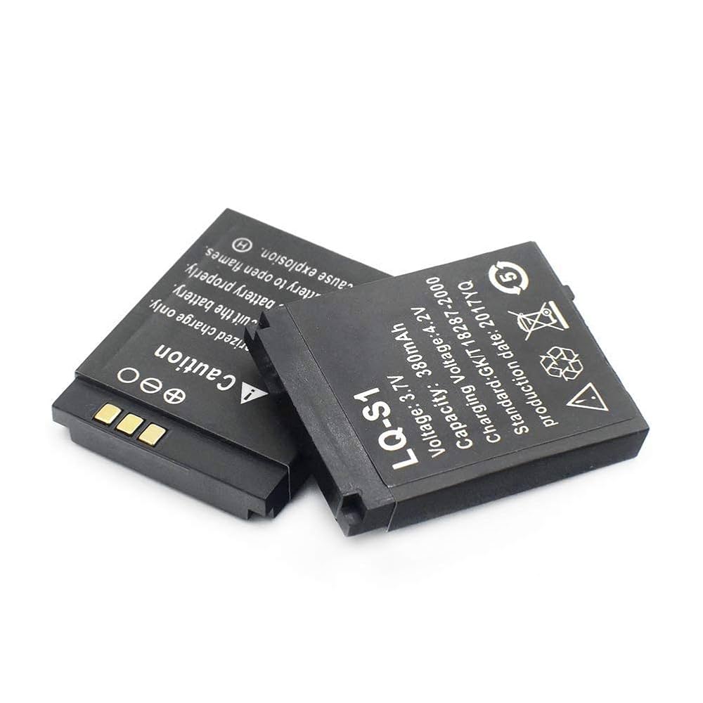 Smart Watch Battery - Color: Black