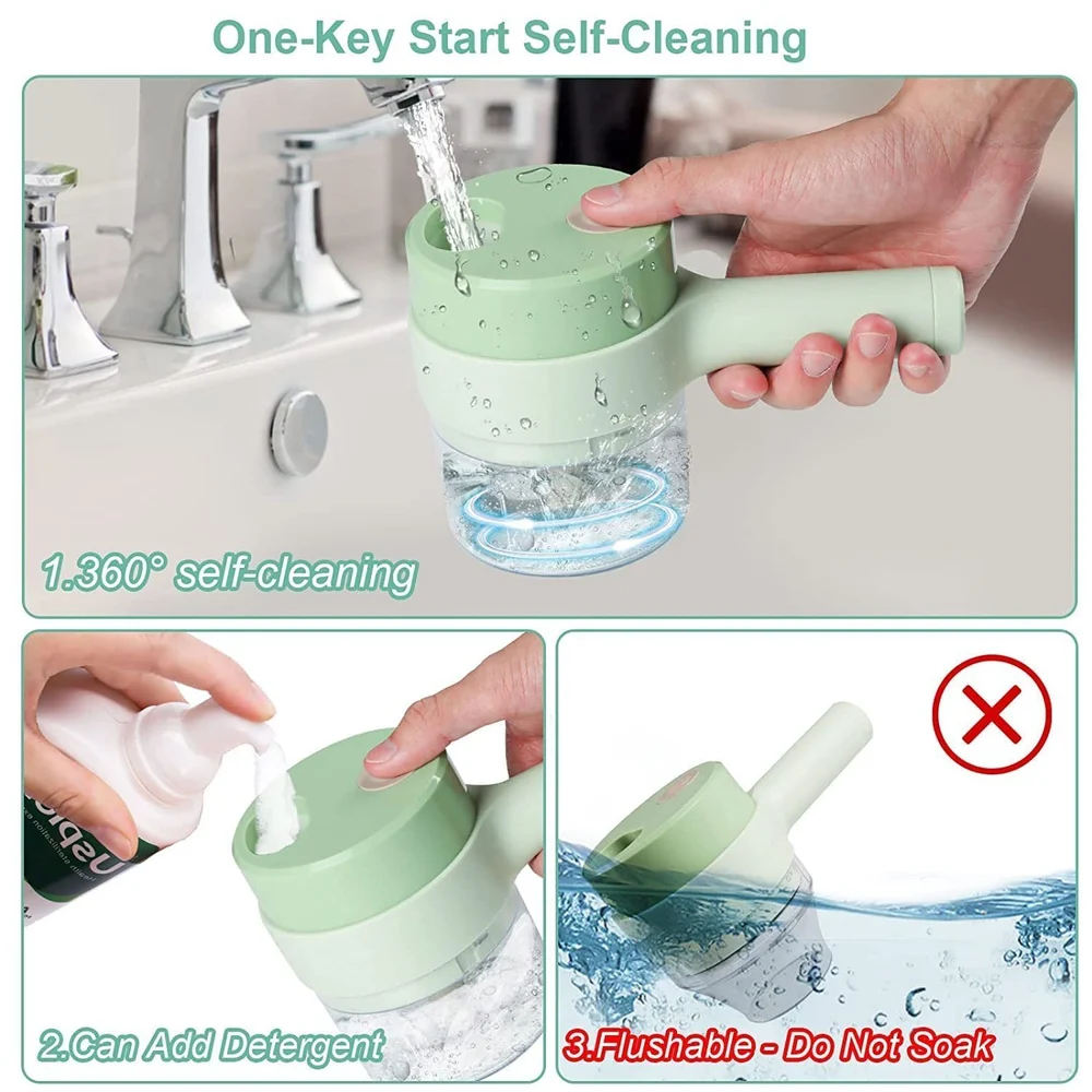 Handheld Electric Vegetable Cutter Set