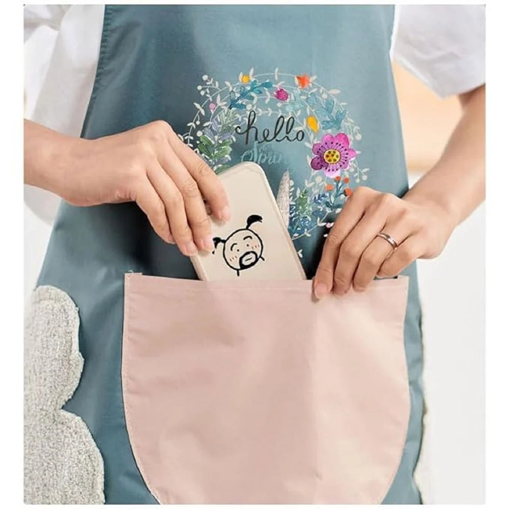 Waterproof Kitchen Pocket Apron