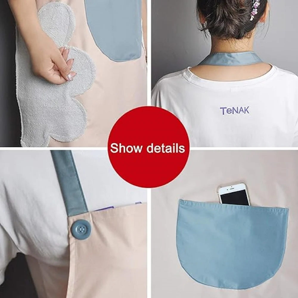 Waterproof Kitchen Pocket Apron