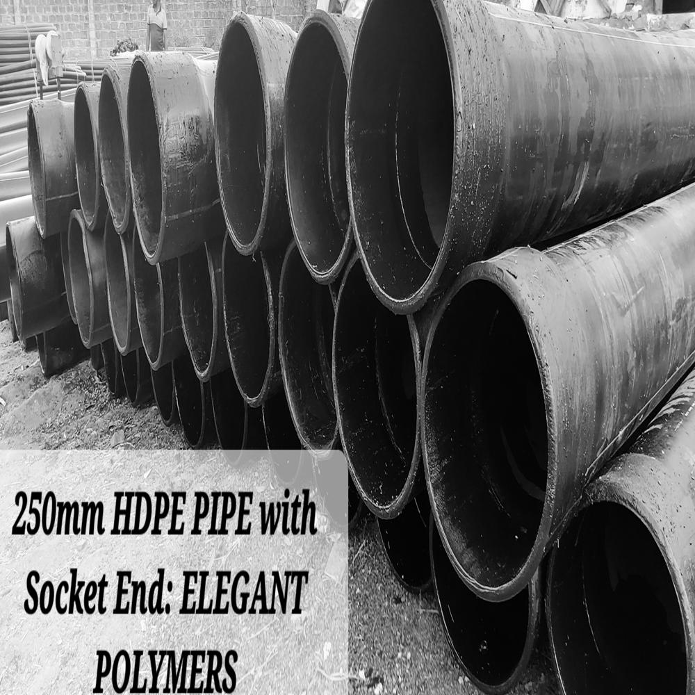 HDPE केबल डक्ट सॉकेट एंड पाइप