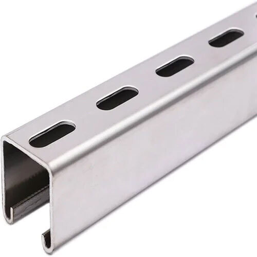 Half Slotted Channels - Color: Silver