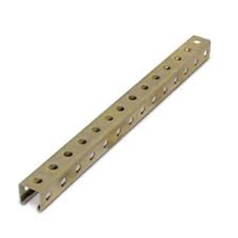 Punched Slotted Channel - Color: Silver