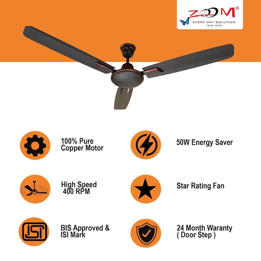 Snow Air Ceiling Fan 48 inches