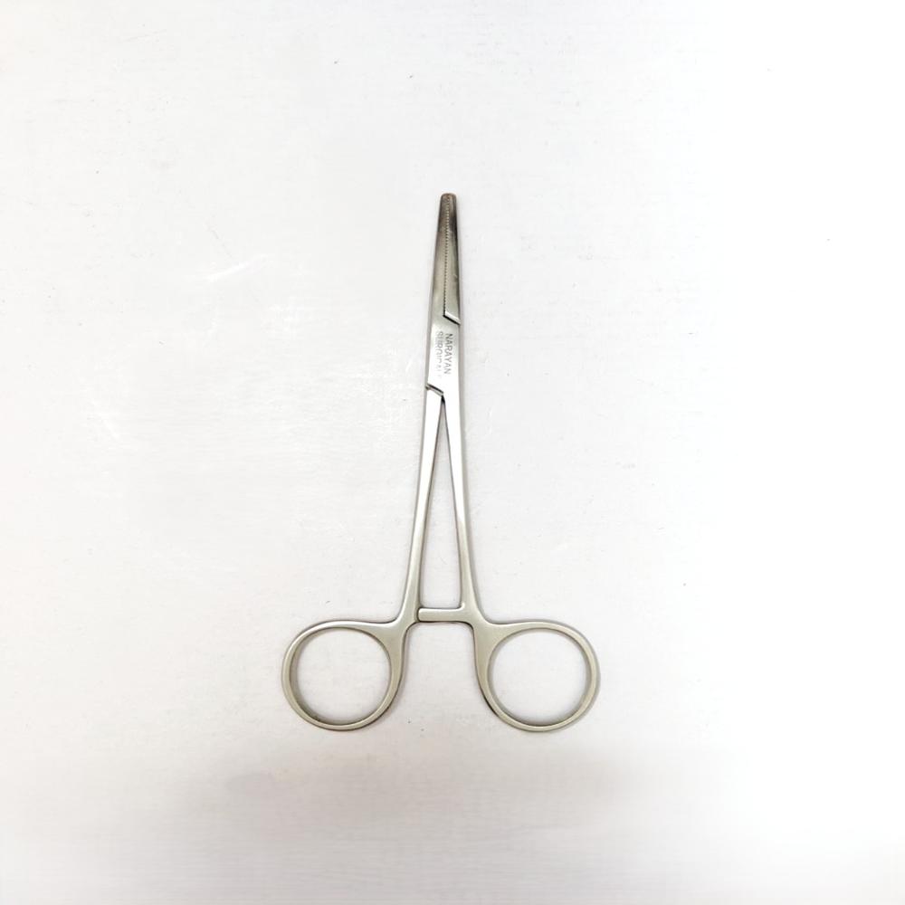 Artery Forcep 6 Inch ST - Stainless Steel, Silver Finish | Transversely Serrated Jaws, Ergonomic Finger Rings, Ratchet-Style Locking Mechanism