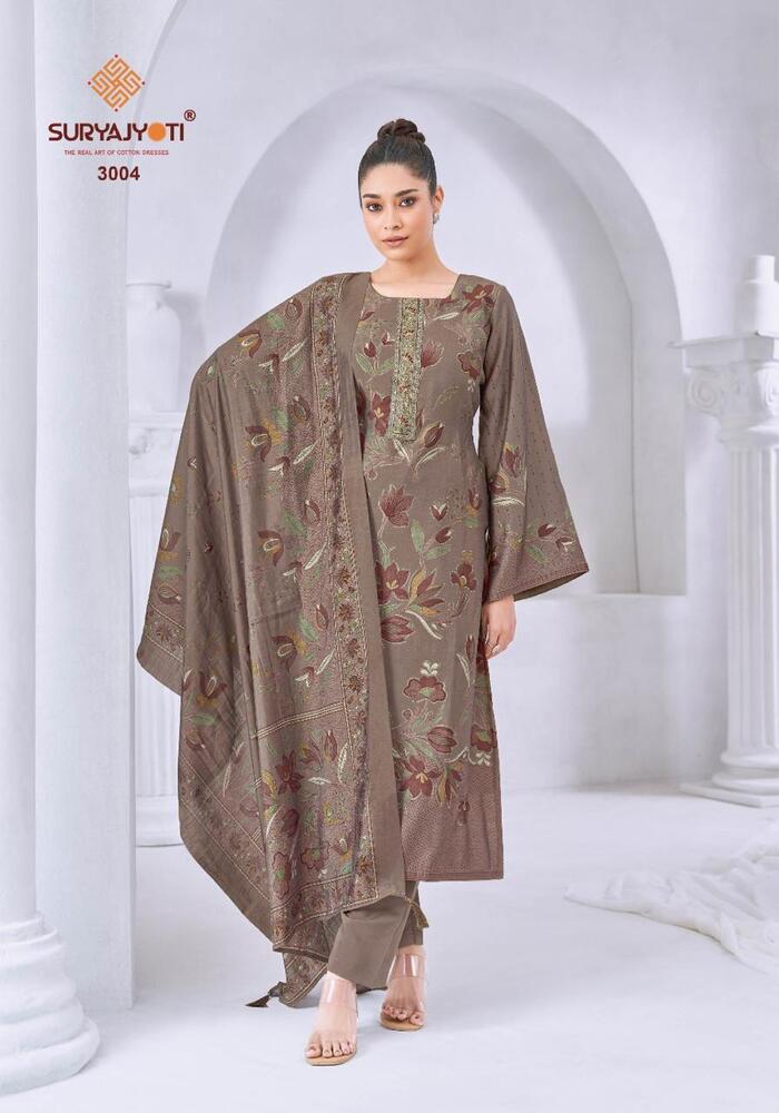 Suryajyoti Kajal Vol-3  Dress Material