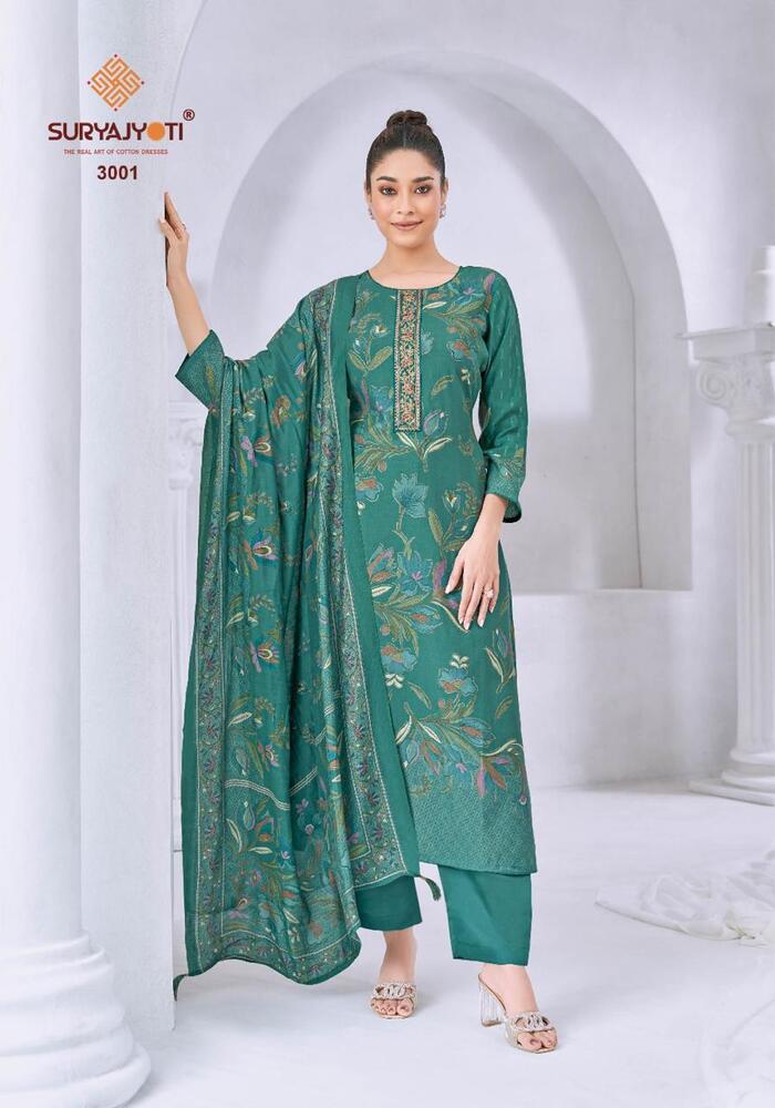 Suryajyoti Kajal Vol-3  Dress Material