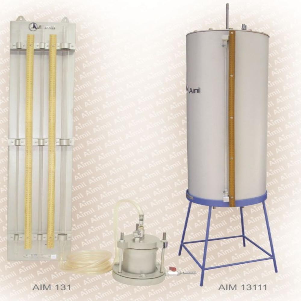 Soil Permeability 75 Mm - Borosilicate Glass, 75 Mm Specimen, Manual Analog, Corrosion-resistant Frame