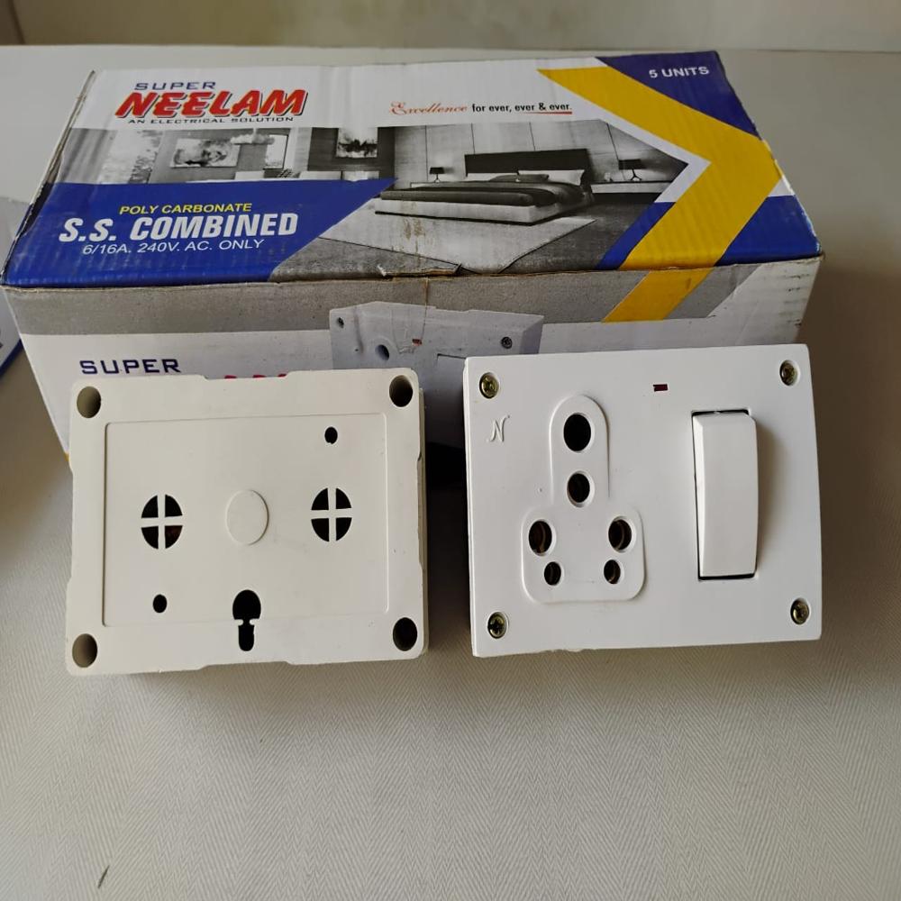 Switch Socket Combined - Application: Home