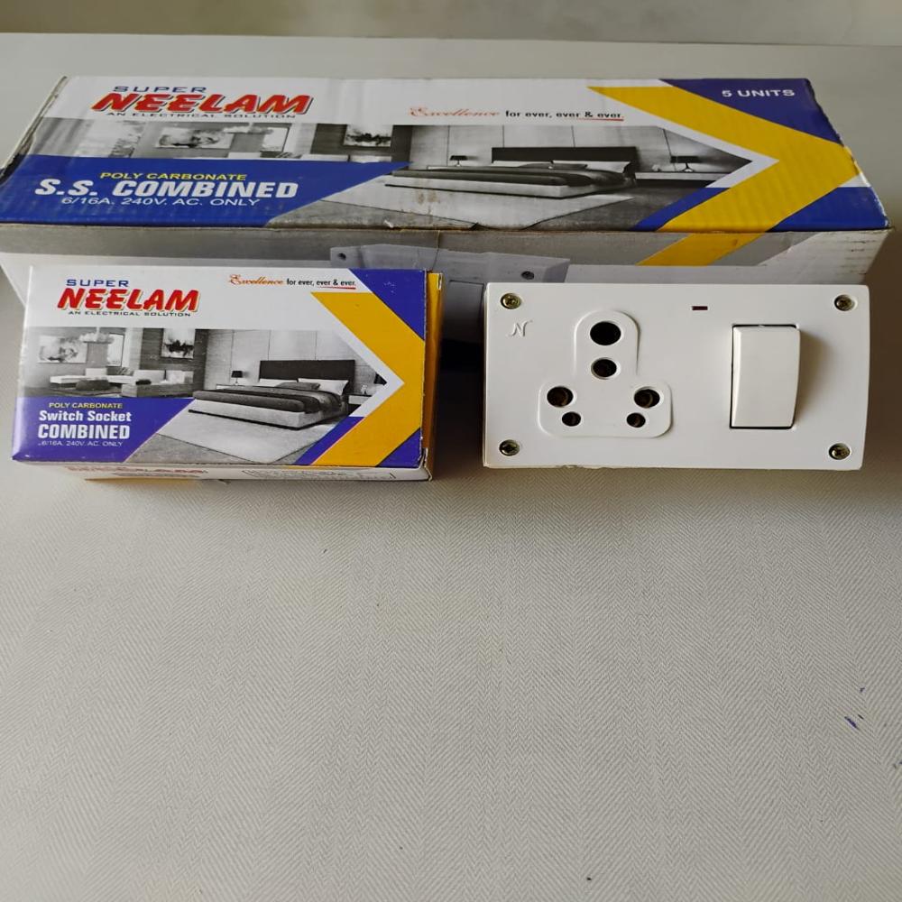 Switch Socket Combined - Application: Home