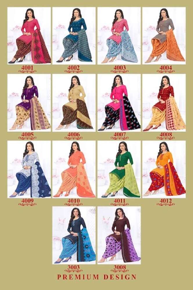 Sidhi Vinayak Paridhi Vol-4  Dress Material