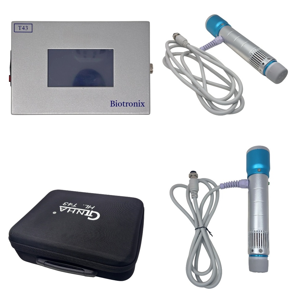 T43 Radial ESWT Machine 10 Modes, 5-250Hz, 7 Heads