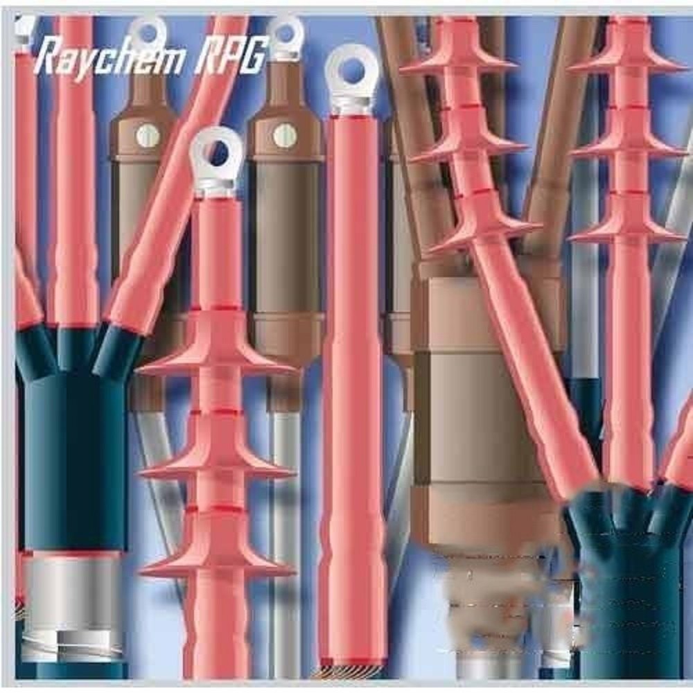 Raychem 11kv 3c*50sqmm Indoor Termination Kit - Color: Black