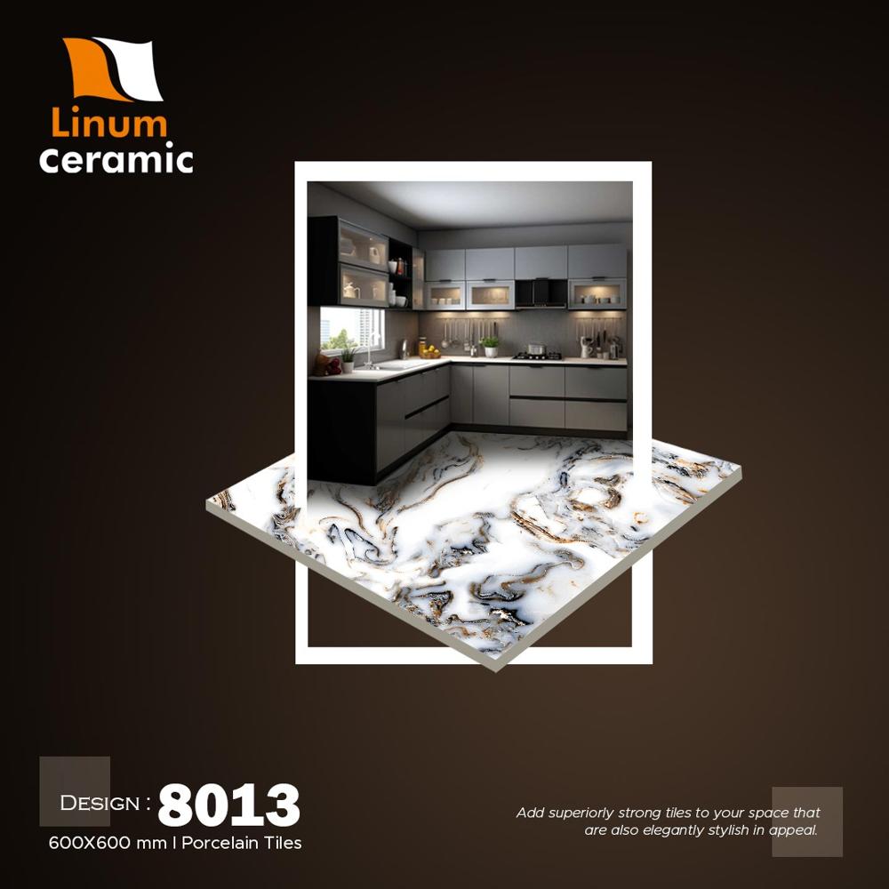 8077 600x600 Mm Porcelain Tile - Feature: Acid-resistant