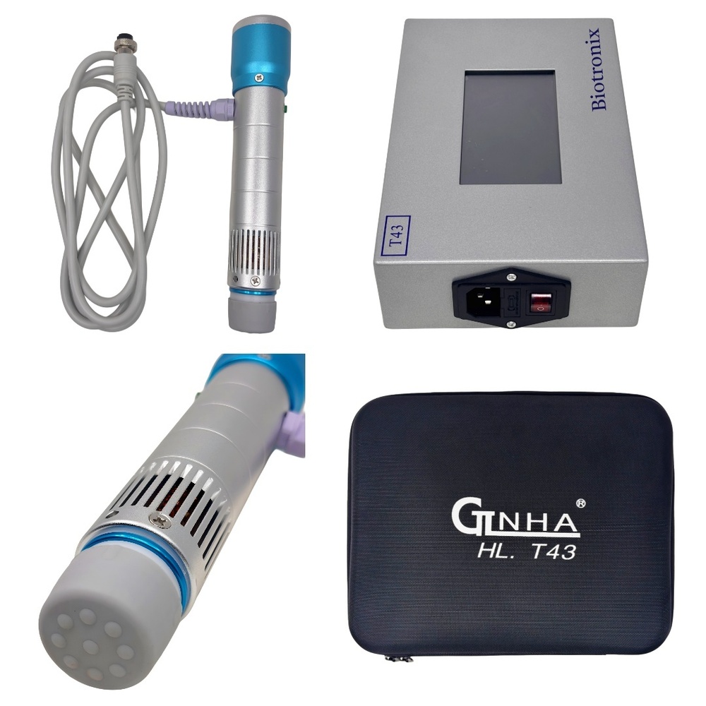 T43 ESWT Device Adjustable 16 mJ Intensity for Tendon & Muscle Therapy