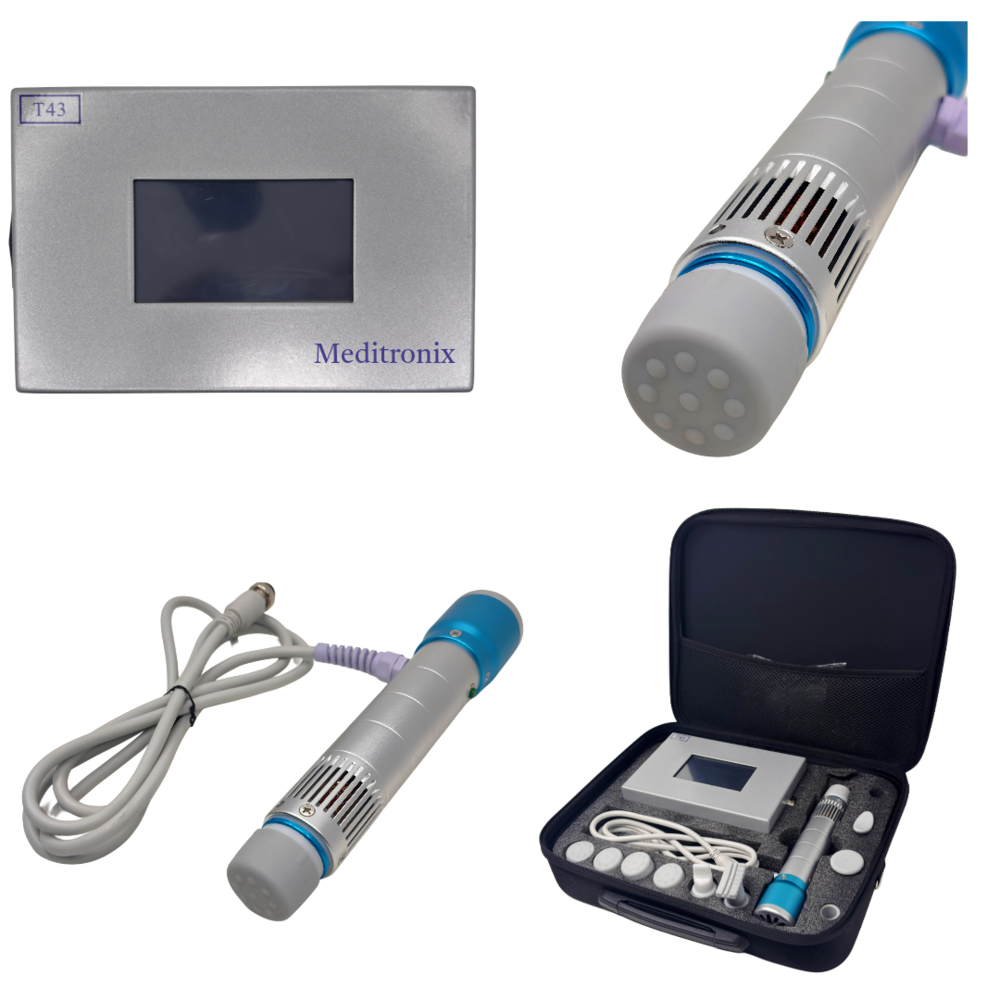 T43 ESWT Device Adjustable 16 mJ Intensity for Tendon & Muscle Therapy