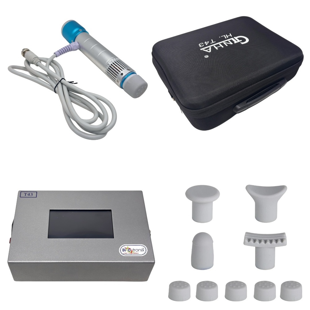 T43 ESWT Device Adjustable 16 mJ Intensity for Tendon & Muscle Therapy
