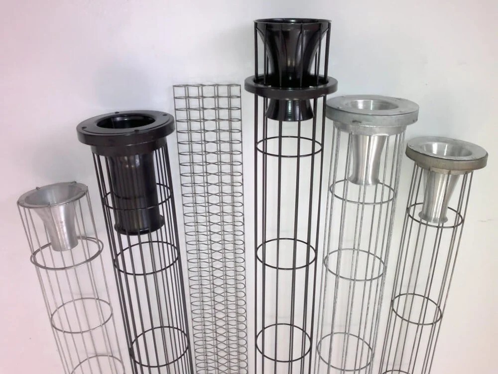 Bag Filter Cage - Color: Silver