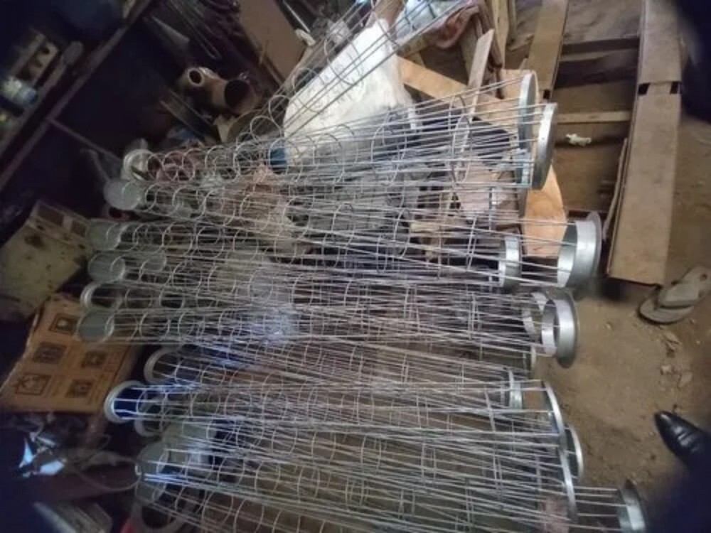 Bag Filter Cage - Color: Silver