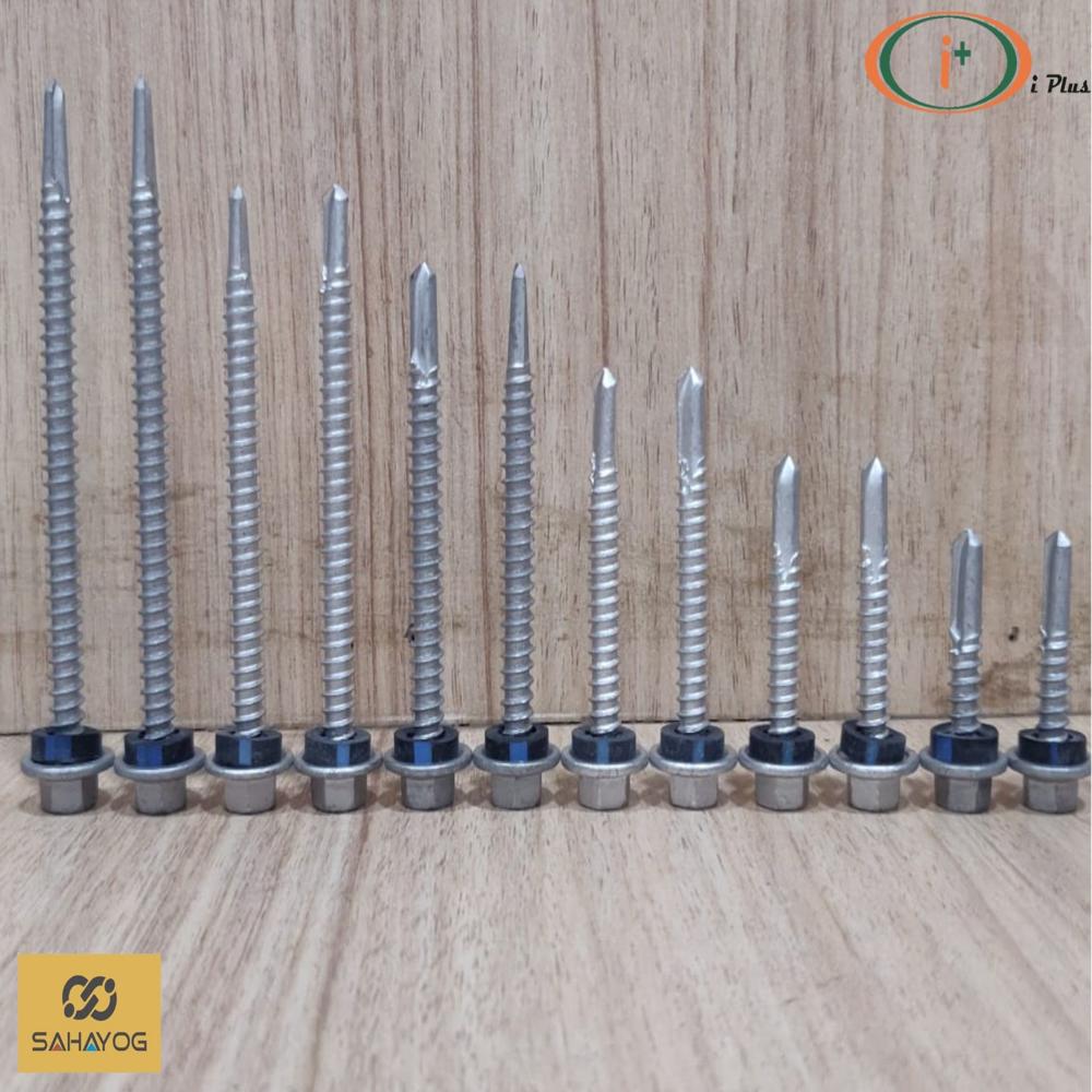 I+ Plus Self Drilling Screw - Color: Silver